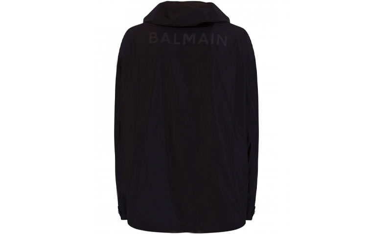 Мужская куртка BALMAIN (черная) — фото 2