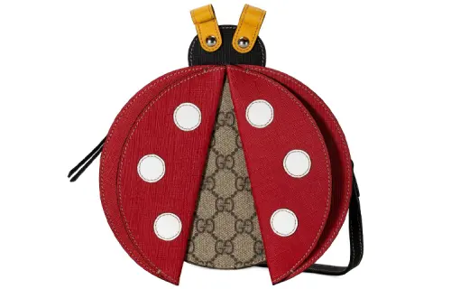 GUCCI Canvas Crossbody Bags Kids' Ebony/Red