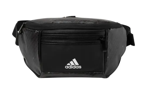 Adidas Polyurethane Waist Bag Chest Bag Regular Unisex Black