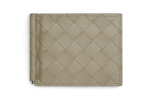 Bottega Veneta Cow Leather Wallet Men's Taupe