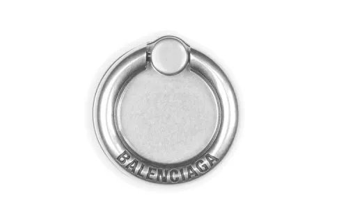 Balenciaga Luggage Collection Brass Bag Accessory Women's Silver
