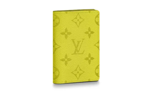 LOUIS VUITTON Pocket Organizer Monogram Bahia Yellow
