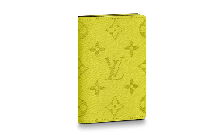 LOUIS VUITTON Pocket Organizer Monogram Bahia Yellow