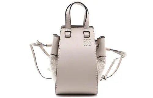 LOEWE Hammock Canvas Shoulder Bag, Crossbody Bag, Handbag Mini Women's Oat