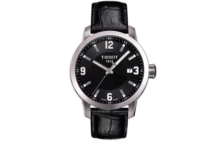 TISSOT Sports Collection Quartz Movement Men's Watches Watch 39.3mm Black Dial Stainless Steel Case