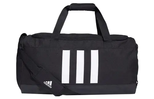 Adidas Cotton Travel Bag, Gym Bag, Shoulder Bag, Crossbody Bag, Handbag Regular Unisex Black