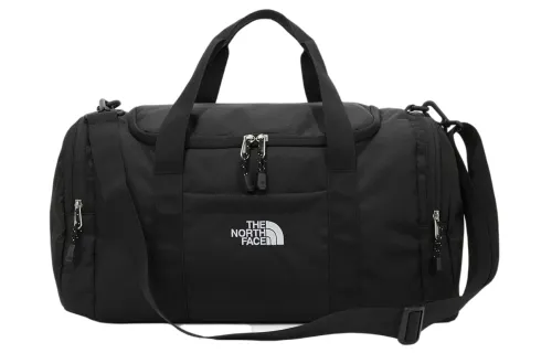THE NORTH FACE 34.4L Portable Crossbody Bag Travel Bag Gym Bag Camping Bag Outdoor Bag Polyester Pure Black Unisex