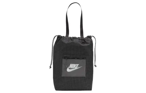 Nike Polyester Tote Bag, Shopping Bag, Handbag, Shoulder Bag Unisex Black