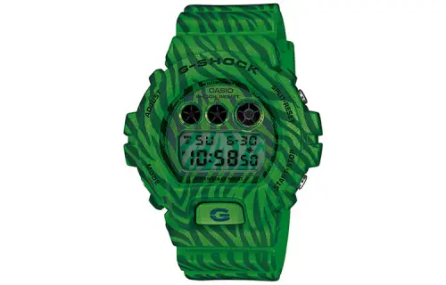 CASIO Men G-SQUAD Series Green Watch DW-6900ZB-3