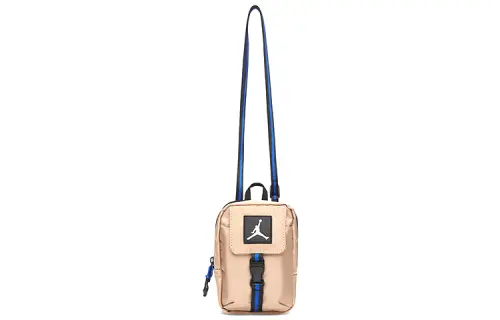 Jordan Polyester Cell Phone Pouch, Shoulder Bag, Crossbody Bag Mini Unisex Light Umber