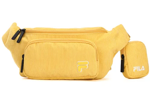 FILA FUSION Fabric Fanny Pack Regular Unisex Beauty Yellow