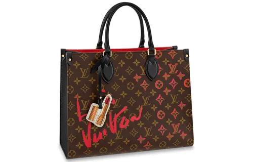 LOUIS VUITTON Limited Edition Onthego Mm Monogram Brown