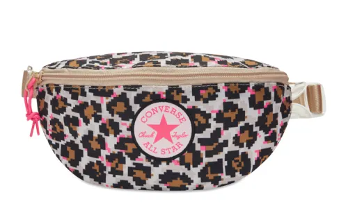 Converse Polyester Sling Bag, Fanny Pack Regular Unisex Leopard Print