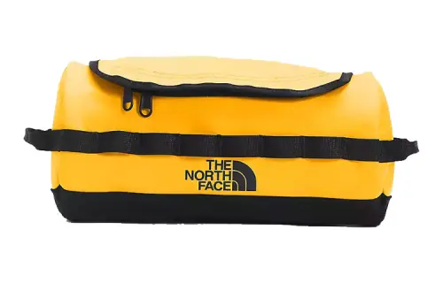 THE NORTH FACE Zip Closure Nylon Backpack Regular Unisex Yellow
