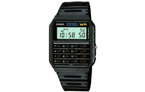 CASIO Men VINTAGE Series Black Watch CA-53W-1Z