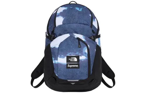 Supreme The North Face X The North Face Collaboration Denim Backpack Unisex Blue/Brown