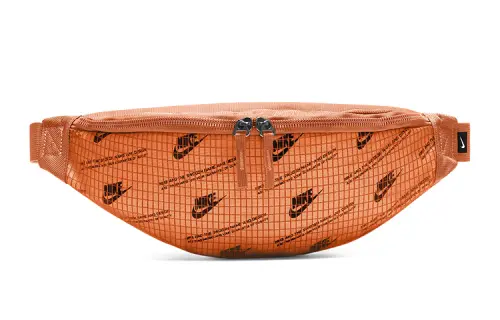 Nike Nylon Fabric Fanny Pack Regular Unisex Orange