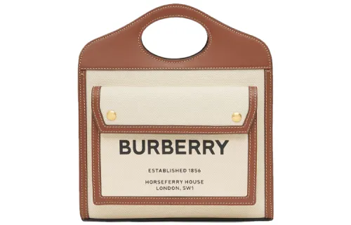 Burberry mini two-tone pocket bag