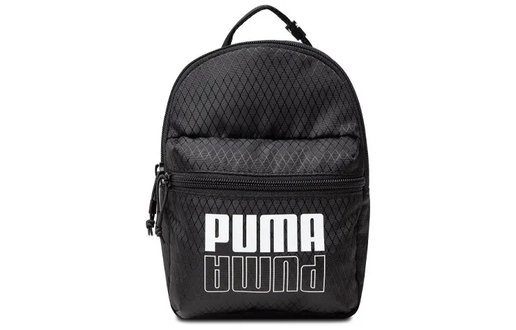 PUMA Polyester Backpack Regular Unisex Black