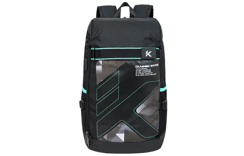 Anta Polyester Travel Bag Backpack Regular Unisex Dome Gray