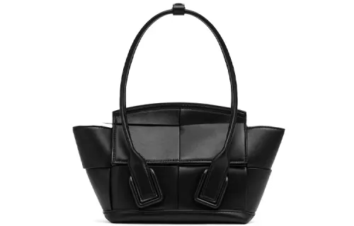 Bottega Veneta ARCO Calfskin Shoulder Bag, Crossbody Bag, Handbag Mini Women's Black