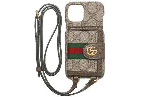 GUCCI Cell Phone Pouches Ebony