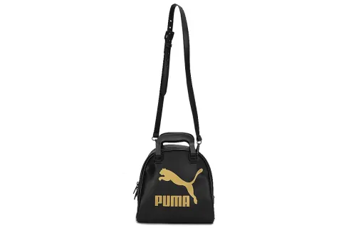 PUMA Polyester One Shoulder Handbag Regular Unisex Black