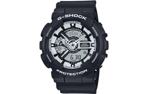 CASIO Men Gray Watch GA-110BW-1A