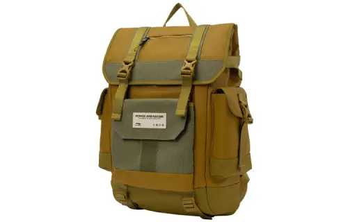 Li Ning Polyurethane Backpack Unisex Yellow