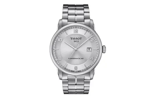 TISSOT Luxury Collection Automatic Mechanical Movement Men's Watches Watch 41mm Silver Dial Stainless Steel Case