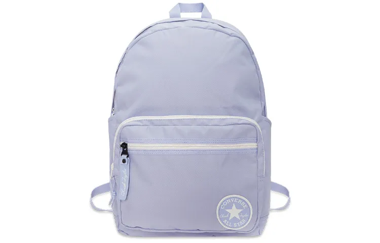 Converse Polyester Backpack Regular Unisex Light Blue Purple