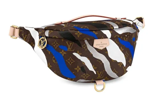LOUIS VUITTON Lvxlol Bumbag Monogram Blue/Silver