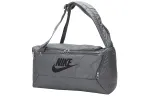 Nike Polyester Backpack Unisex Smoke Gray/Black