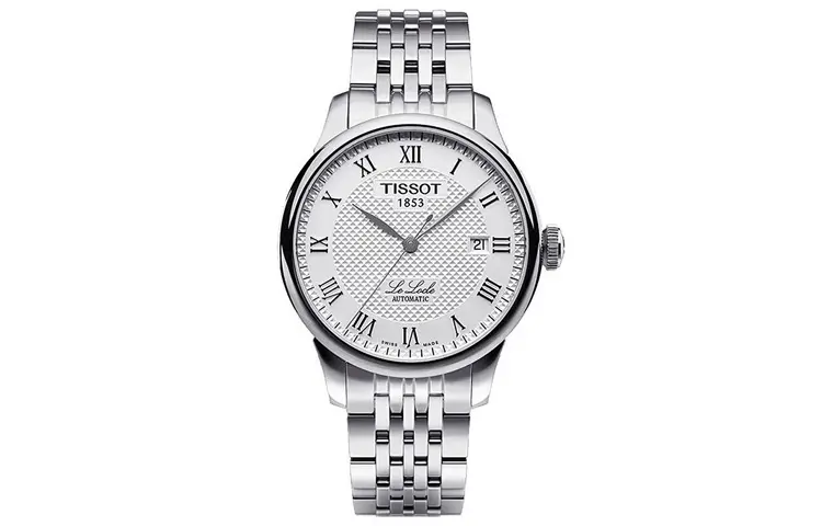 TISSOT Tissot, mechanical mechanism, steel belt, calendar, men's watch, dial, case stainless steel, Switzerland, simple and elegant design, 39.3mm