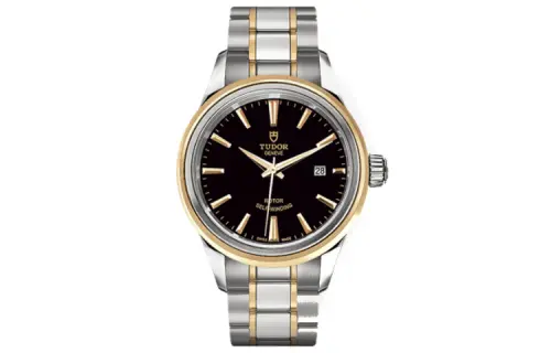 TUDOR Wind Style Collection Automatic Mechanical Movement Women's Watch 28mm Black Dial Steel Watch Case