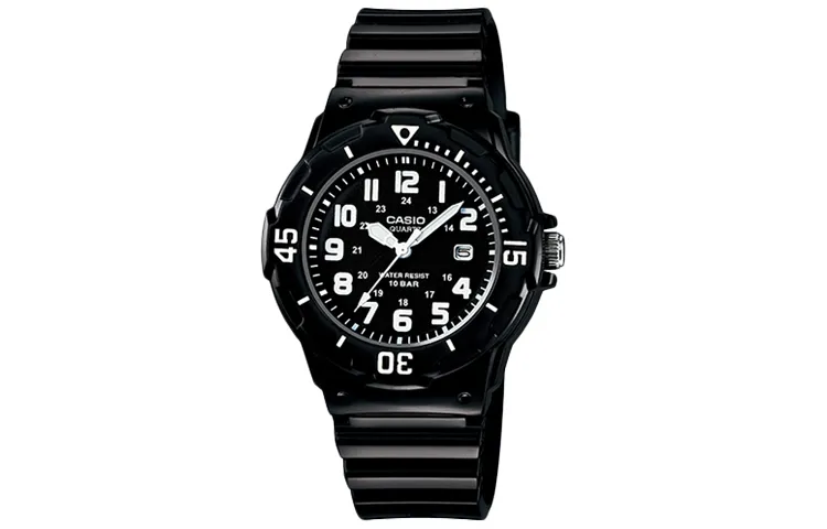 CASIO Women's YOUTH Black Watch LRW-200H-1B