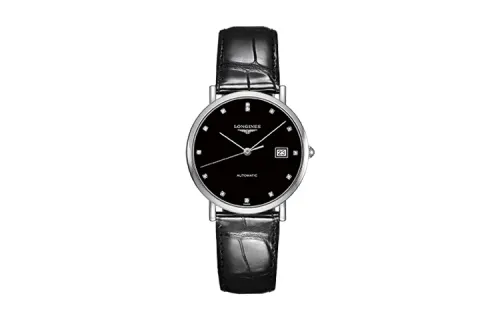 LONGINES Boya Collection Automatic Mechanical Movement Men's Watches Watch 37mm Black Dial Stainless Steel Case