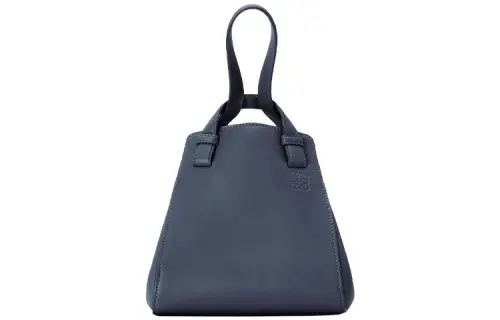 LOEWE Hammock Nappa Leather Handbag, Shoulder Bag, Crossbody Bag Women's Marine Blue