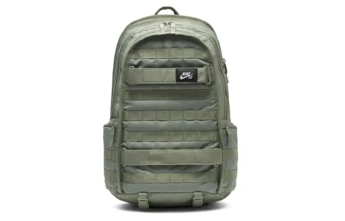 Nike Nylon Backpack Regular Unisex Army Green