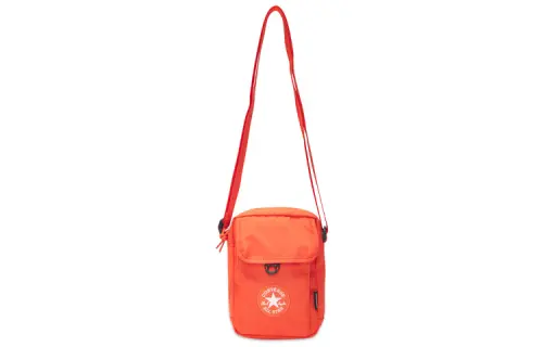 Converse Converse, foldable adjustable straps with zipper, red shoulder bag for men and women, polyester, for beloved