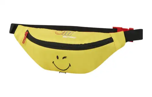 PUMA SMILEYWORLD Collaboration Fabric Shoulder Bag, Crossbody Bag, Fanny Pack Unisex Yellow