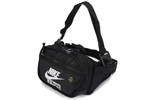 Nike Fabric Handbag, Shoulder Bag, Crossbody Bag Regular Men's Black