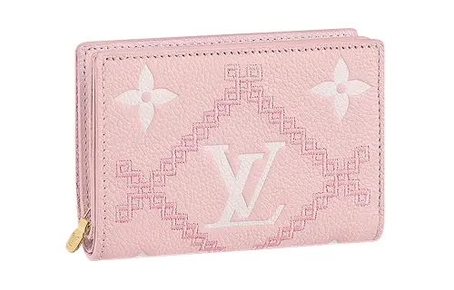 LOUIS VUITTON Cléa Wallet Pink