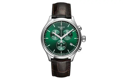 TISSOT Speedy Collection Quartz Movement Men's Watches Watch 45mm Green Dial Stainless Steel Case
