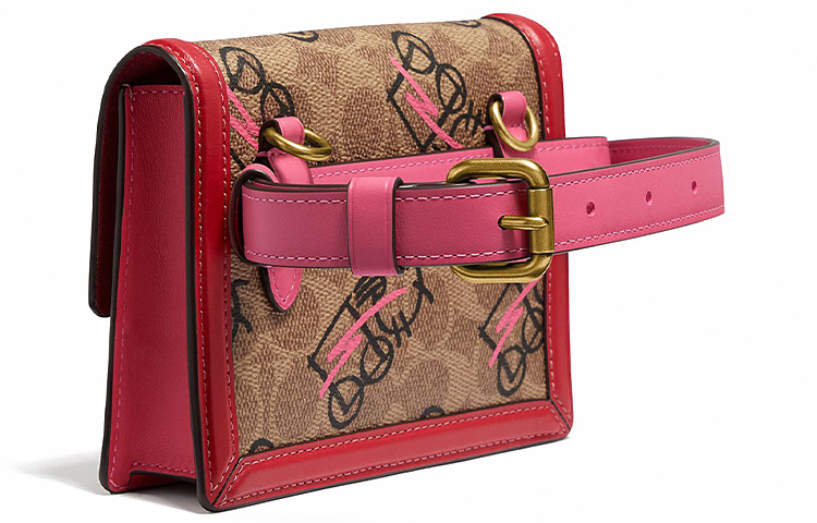 Сумка COACH (красная) — фото 2