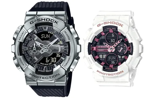 CASIO Unisex Pair Table Series Black Watch
