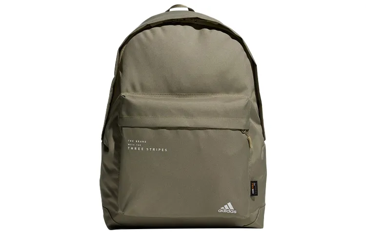 Adidas Polyester Backpack Regular Unisex Army Green