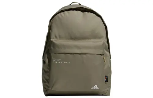 Adidas Polyester Backpack Regular Unisex Army Green