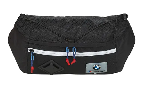 PUMA BMW Collaboration Nylon Fabric Waist Bag Chest Bag Regular Unisex Black