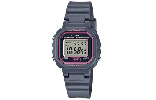 CASIO Women's DIGITAL Series 34.5mm Gray Watch LA-20WH-8A